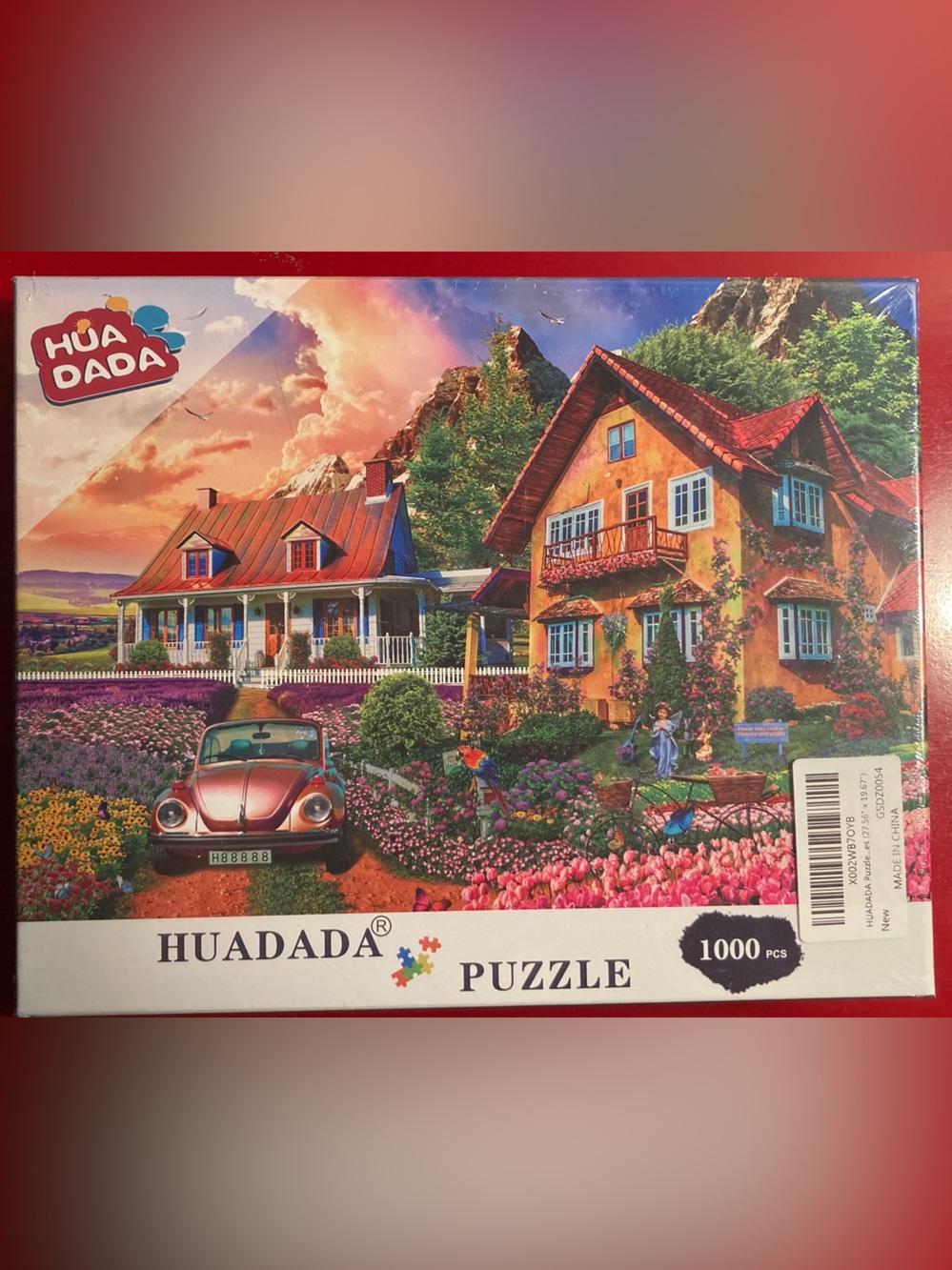HUADADA 1000-Piece Scenic Cottage Garden Puzzle - unopened from Amazon